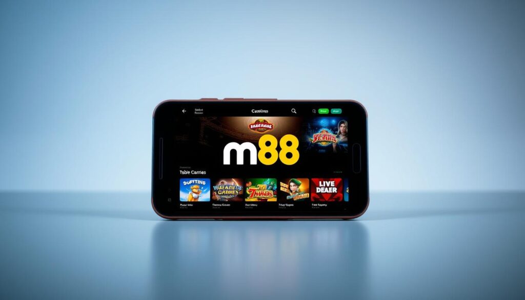 m88 mobile interface